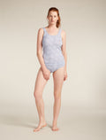 Women's Merino 150 Siren Tank Fresh Ferns Grey quartz/snow - 3