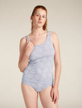 Women's Merino 150 Siren Tank Fresh Ferns Grey quartz/snow - 4