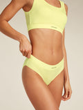 Women's Merino Blend Rib Lotus Hipster Citrine - 6