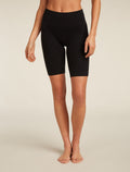 Merinomix 260 Nahtlos Gerippte 8" High Rise Shorts Damen  - 1