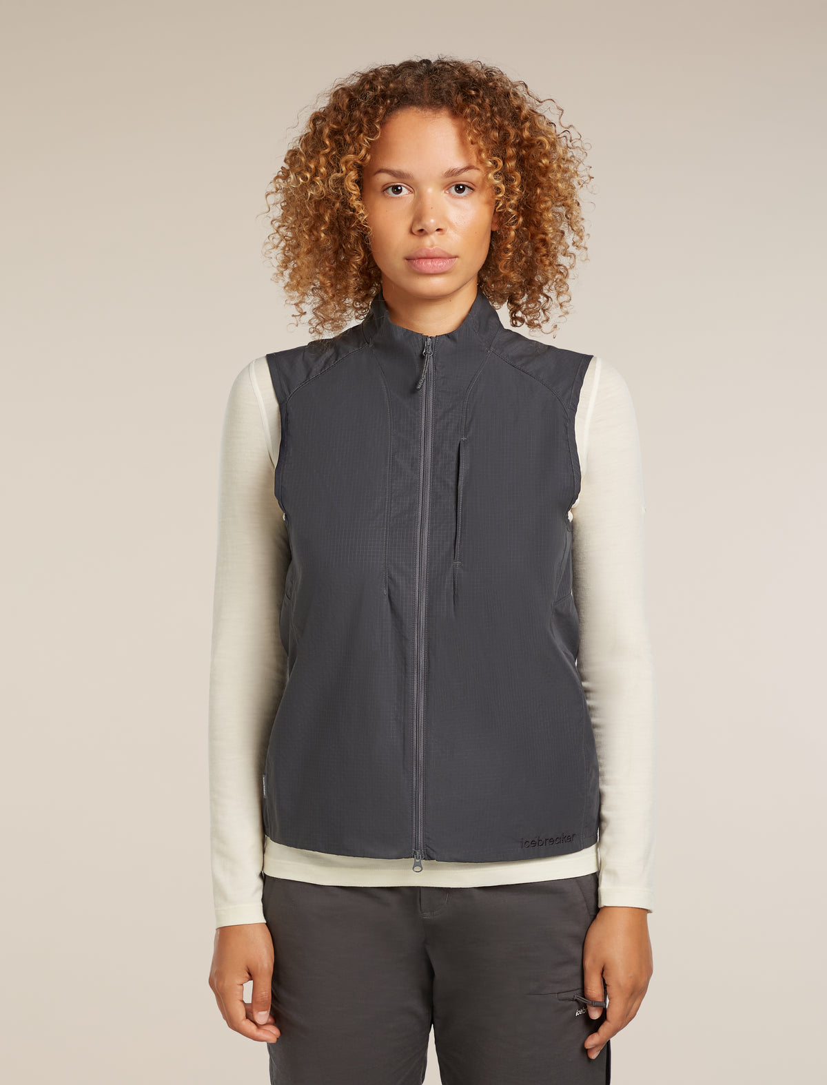 Gilet antivento Elevation in cotone Shell+™ Donna  - 1