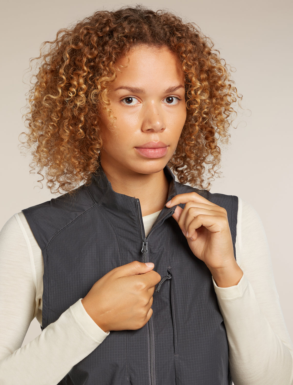 Gilet antivento Elevation in cotone Shell+™ Donna  - 5