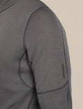 Men's 260 Waffle Knit Wander Half Zip Top Obsidian - 6