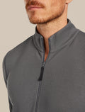 Men's 260 Waffle Knit Wander Half Zip Top Obsidian - 5