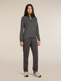 Women's 260 Waffle Knit Wander Half Zip Thermal Top Obsidian - 3