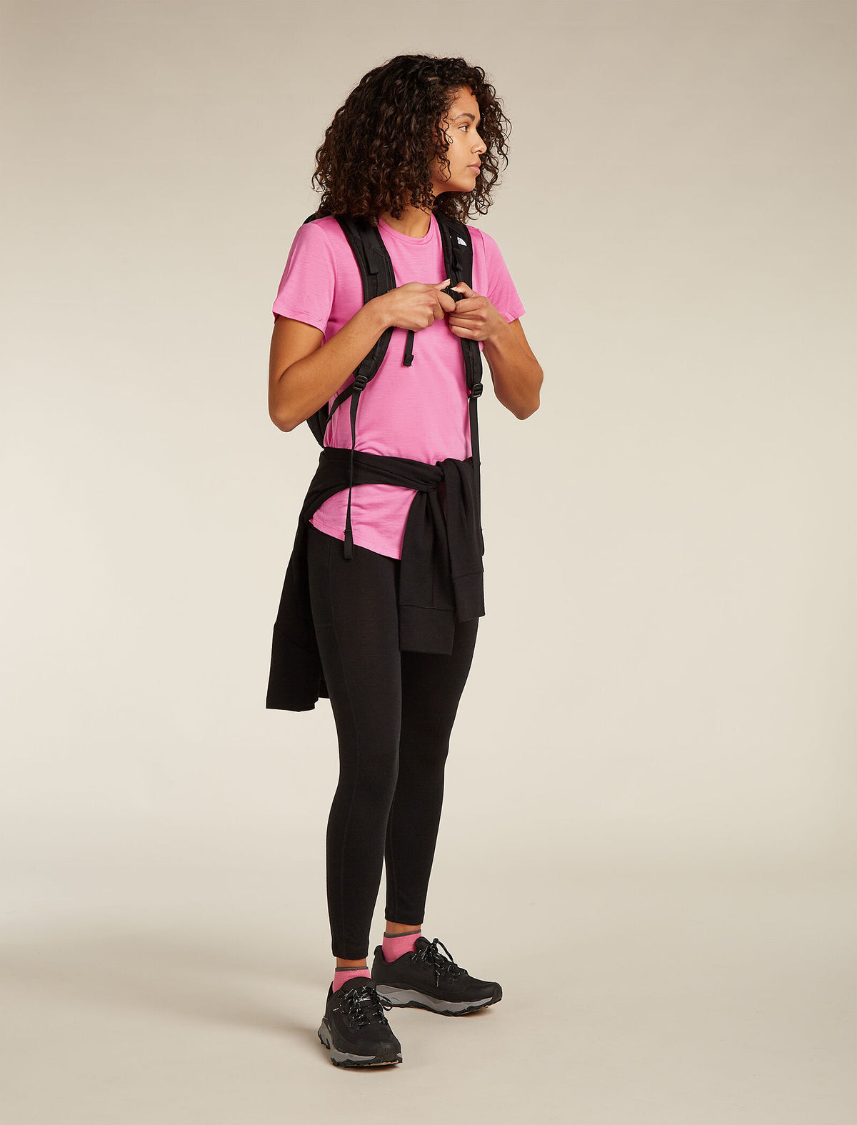 Icebreaker Mérinos 125 Cool-Lite Sphere femme - Sweat running Icebreaker Mérinos 125 Cool-Lite Sphere femme - Sweat running