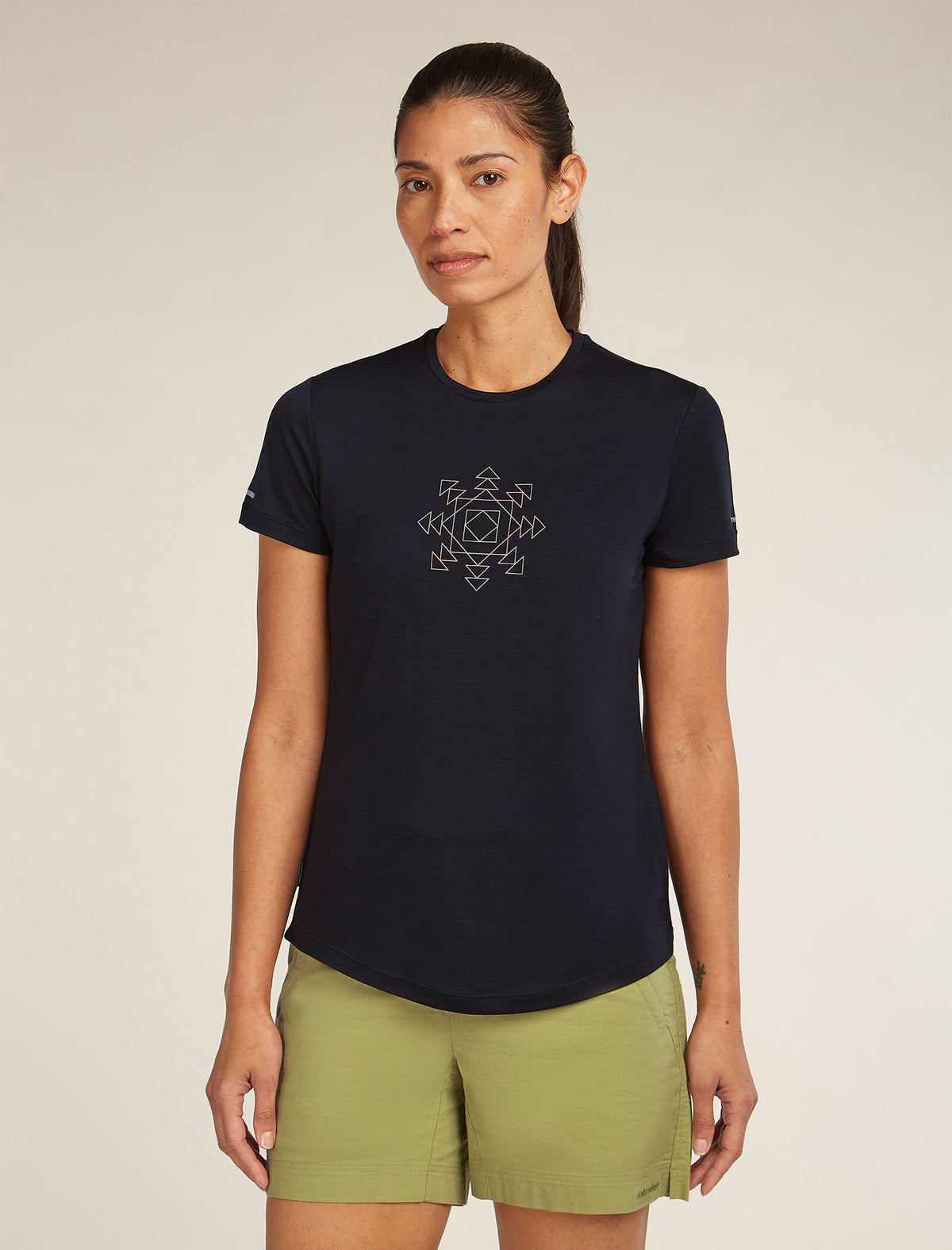 T-shirt a maniche corte in misto lana merino 125 Cool-Lite™ Sphere Fusion Donna  - 1