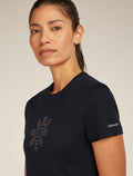 T-shirt a maniche corte in misto lana merino 125 Cool-Lite™ Sphere Fusion Donna  - 5
