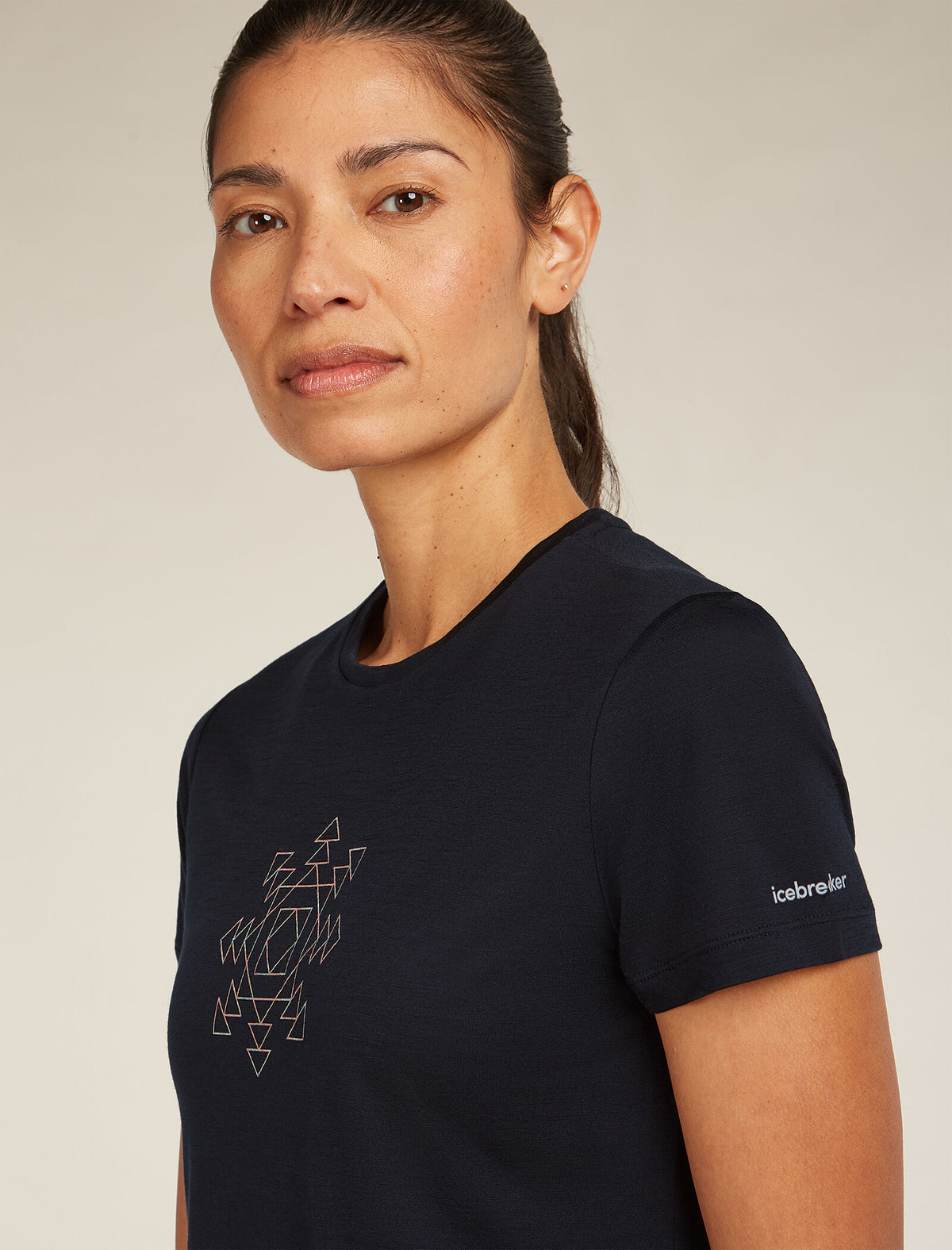 T-shirt a maniche corte in misto lana merino 125 Cool-Lite™ Sphere Fusion Donna  - 5