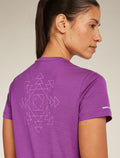T-shirt a maniche corte in misto lana merino 125 Cool-Lite™ Sphere Fusion Donna  - 6