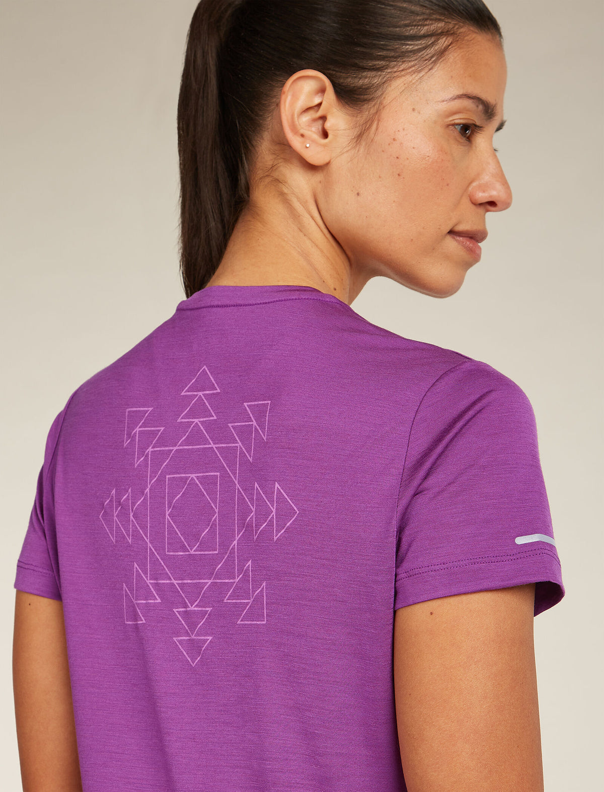 T-shirt a maniche corte in misto lana merino 125 Cool-Lite™ Sphere Fusion Donna  - 6