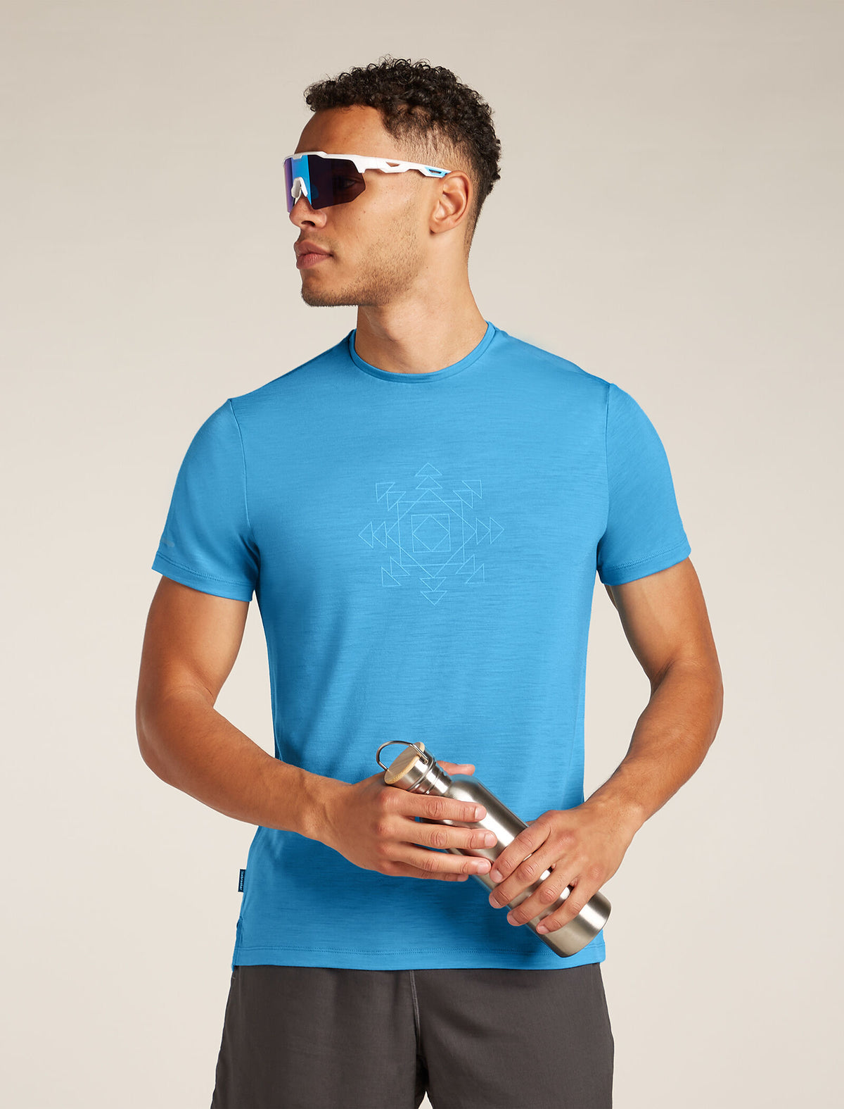 Men's Merino Blend 125 Cool-Lite™ Sphere Short Sleeve T-Shirt Fusion Arctic - 4