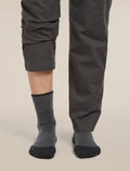 Women's Women Hike+ Crew Socks Obsidian/black - 4