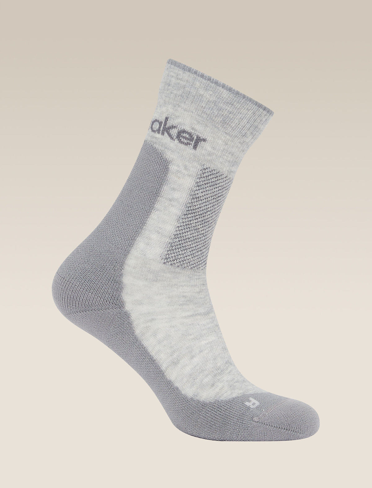 Women's Women Hike+ Crew Socks Blizzard Hthr/Alloy - 4