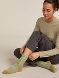 Women's Women Hike+ Crew Socks Lichen/Sand - 2