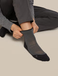 Women's Women Hike+ Mini Socks Obsidian/black - 2