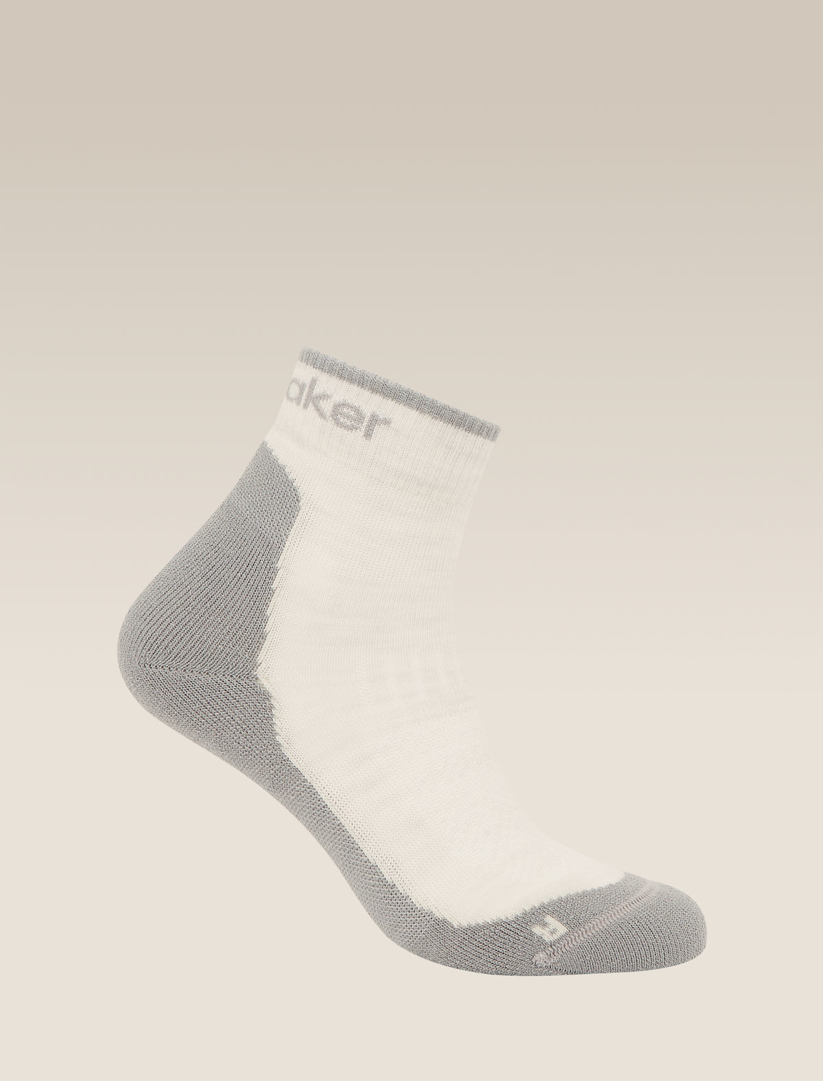 Women's Women Hike+ Mini Socks Ecru hthr/alloy - 1