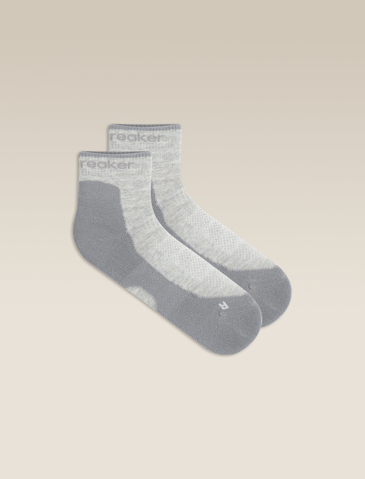 Women Hike+ Mini Socks Blizzard Hthr/Alloy - 1