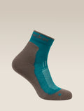 Women Hike+ Mini Socks Tidal Teal/Porcini - 3