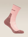 Women's Women Hike+ Crew Socks Blush/Summit - 5