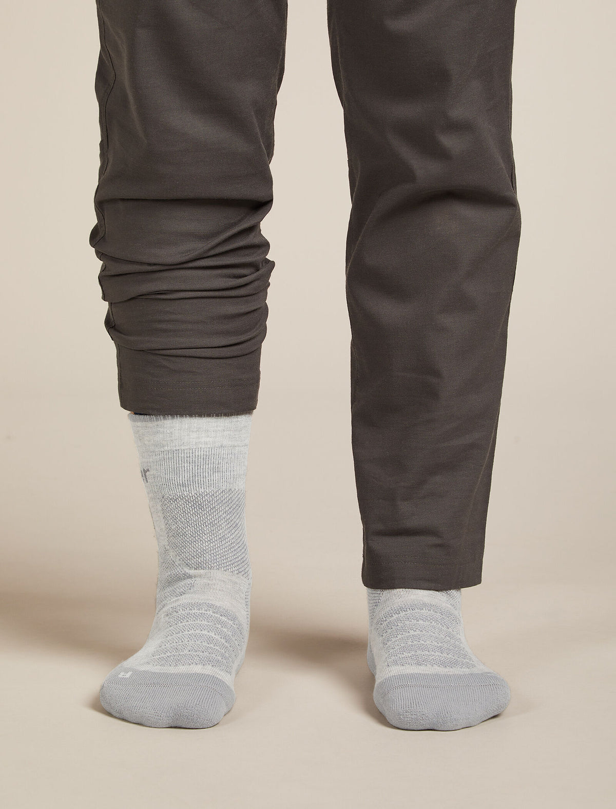 Women's Women Hike+ Crew Socks Blizzard Hthr/Alloy - 3