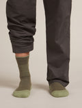 Men's Men Hike+ Crew Socks Loden/Lichen - 3