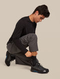 Men's Men Hike+ Crew Socks Black/obsidian - 3