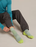 Men's Men Hike+ Crew Socks Seaglass/Peridot - 2