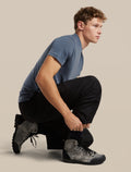 Men Hike+ Crew Socks Midnight Navy/Obsidian - 4