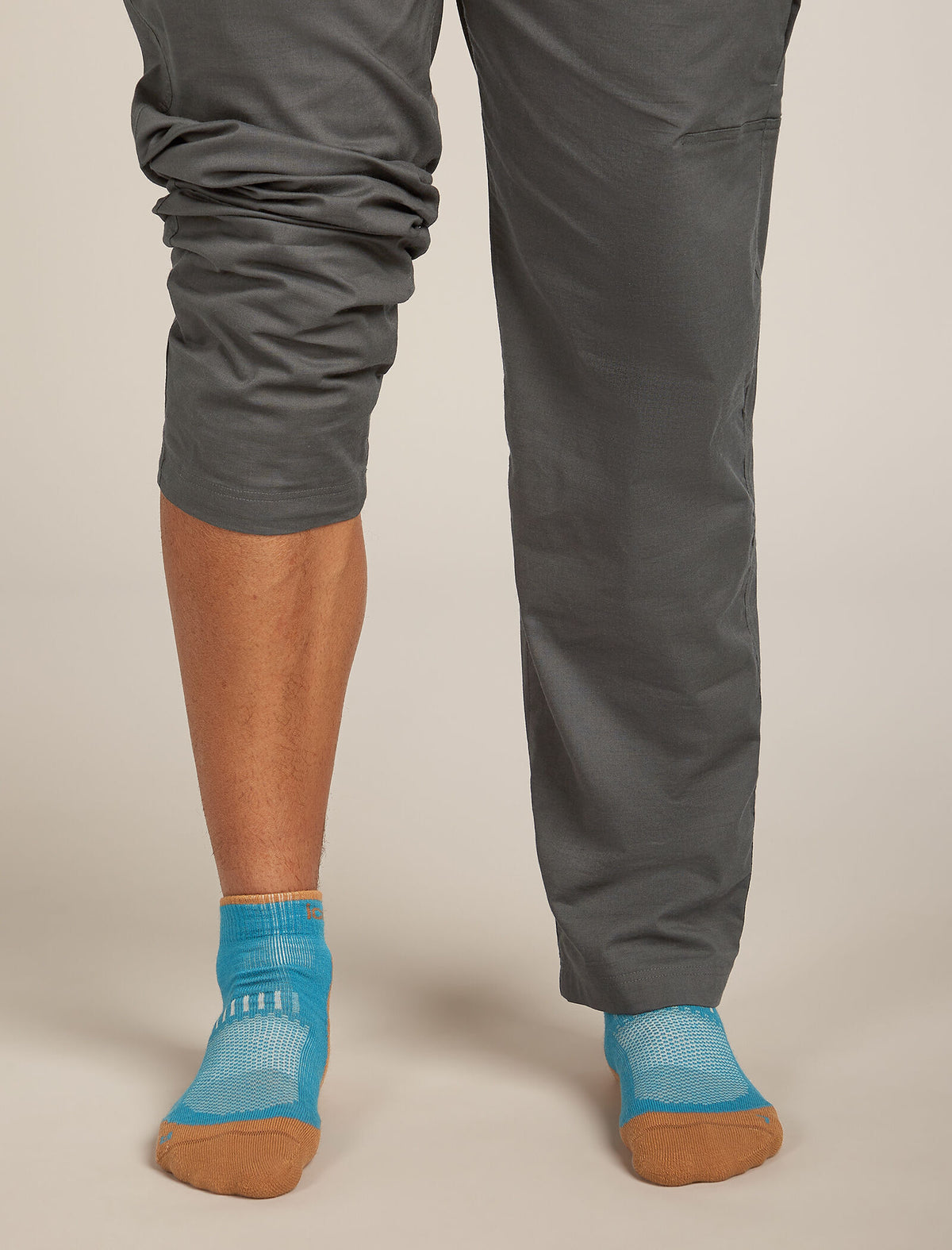Men's Men Hike+ Mini Socks Topaz/Trail - 3