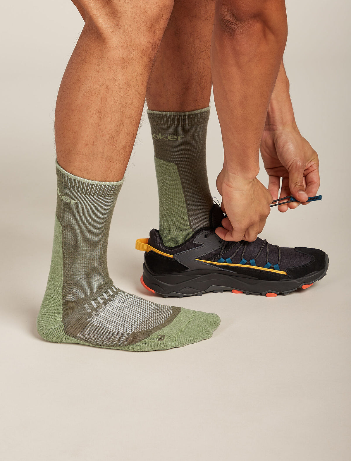 Chaussettes mérinos léger Hike+ Men's  - 1
