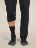 Men's Men Hike+ Crew Socks Black/obsidian - 4