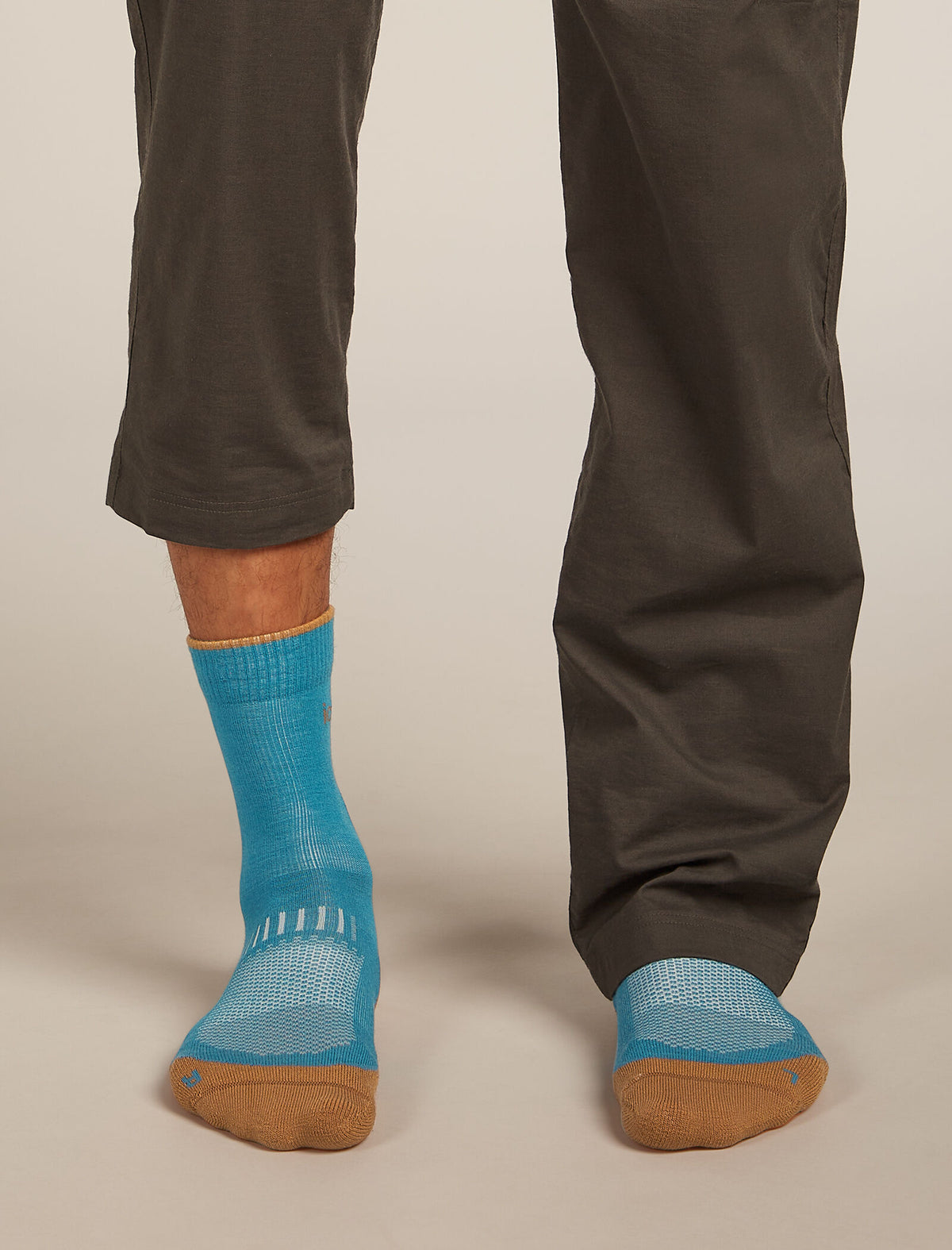 Men's Men Hike+ Crew Socks Topaz/Trail - 3