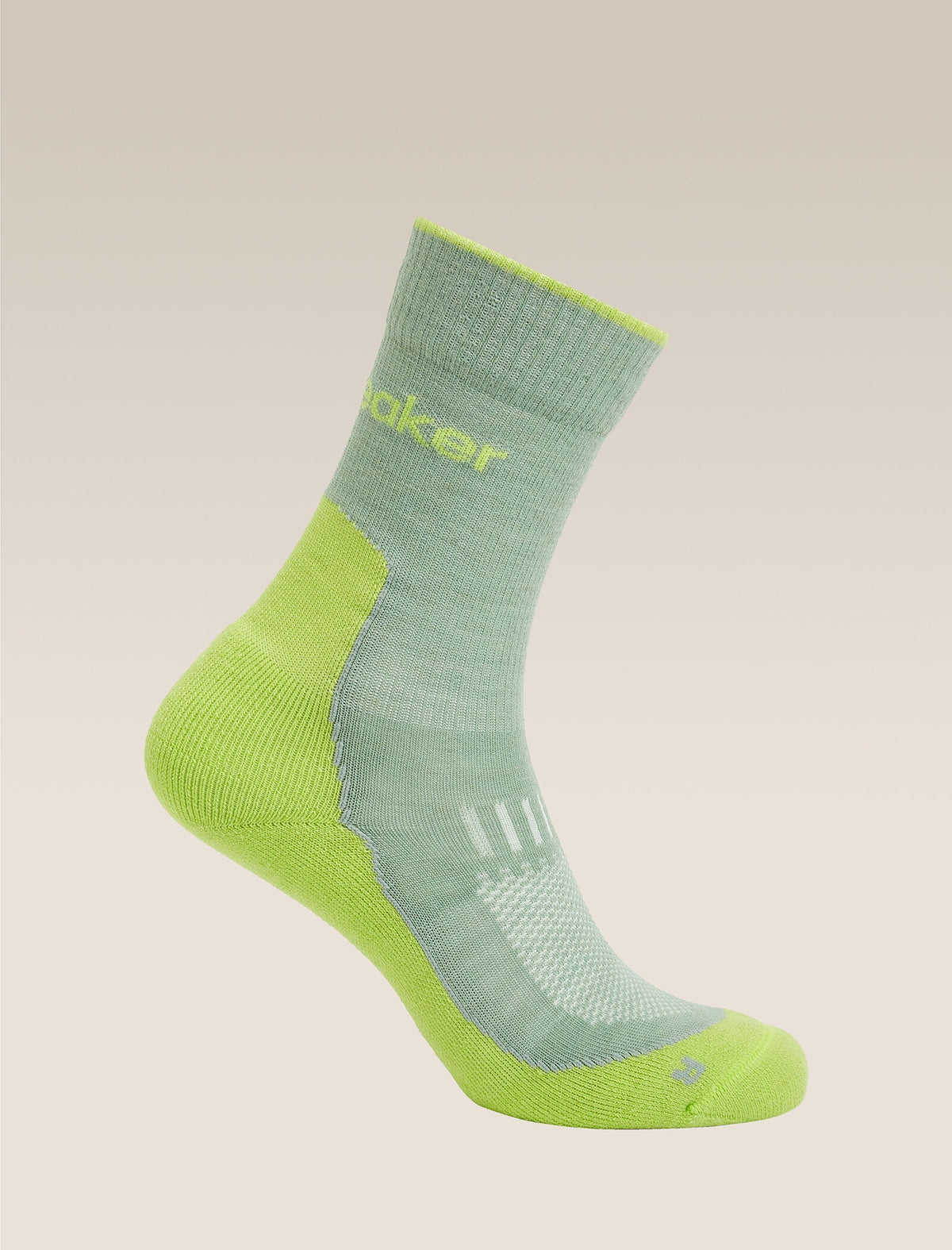 Men's Men Hike+ Crew Socks Seaglass/Peridot - 4