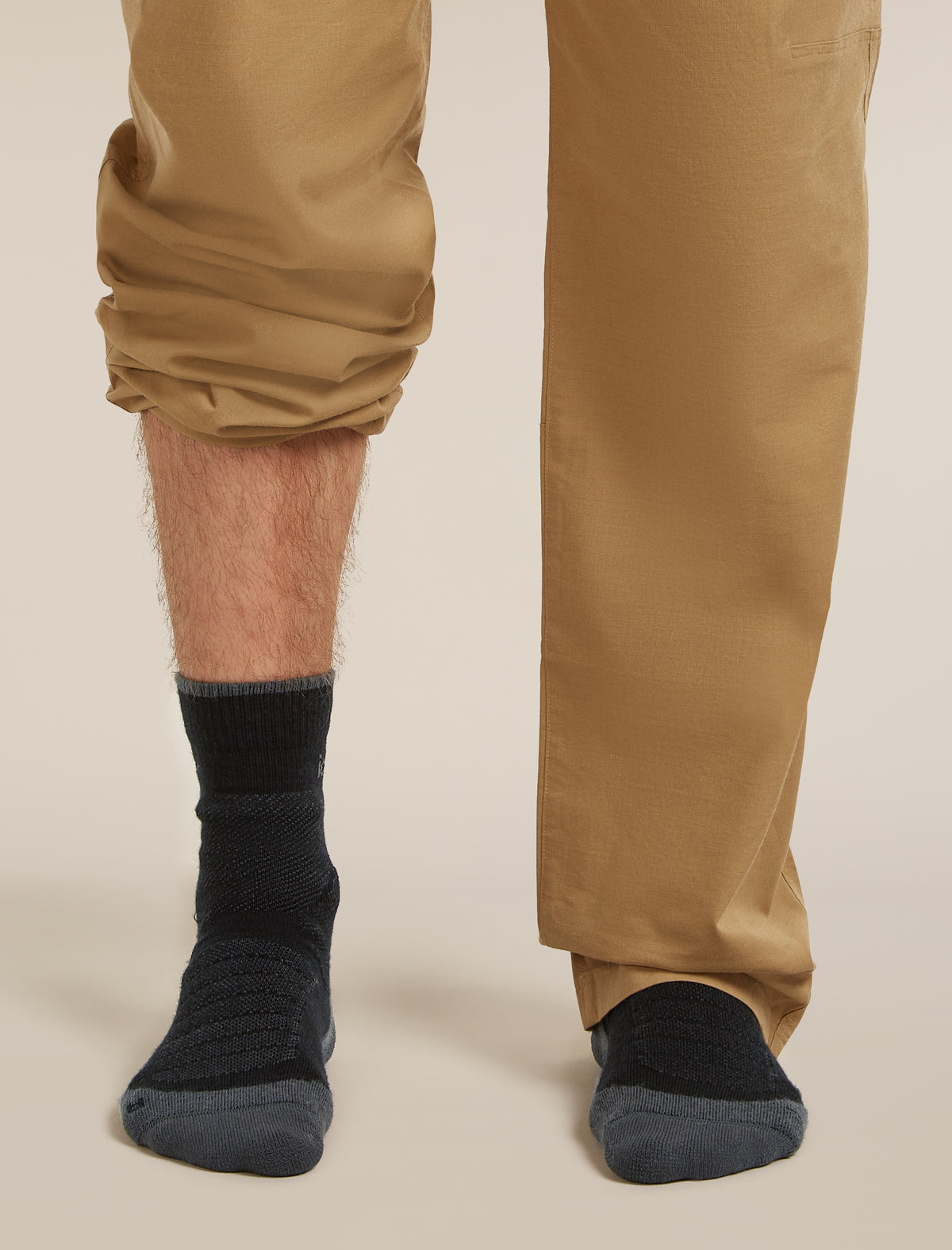 Men Hike+ Crew Socks Black/Obsidian - 2