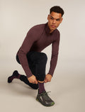 Men's Men Hike+ Crew Socks Java/Black - 1