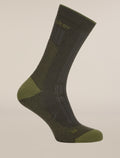 Men Hike+ Crew Socks Dk Loden/Sphagnum - 3