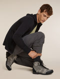 Men's Merino Hike+ Ultralight Socks Quarter Black/obsidian - 5