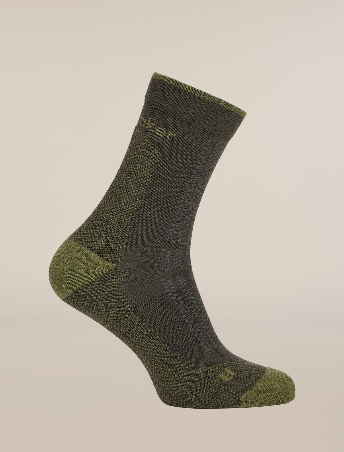 Men Hike+ Quarter Socks Dk Loden/Sphagnum - 3