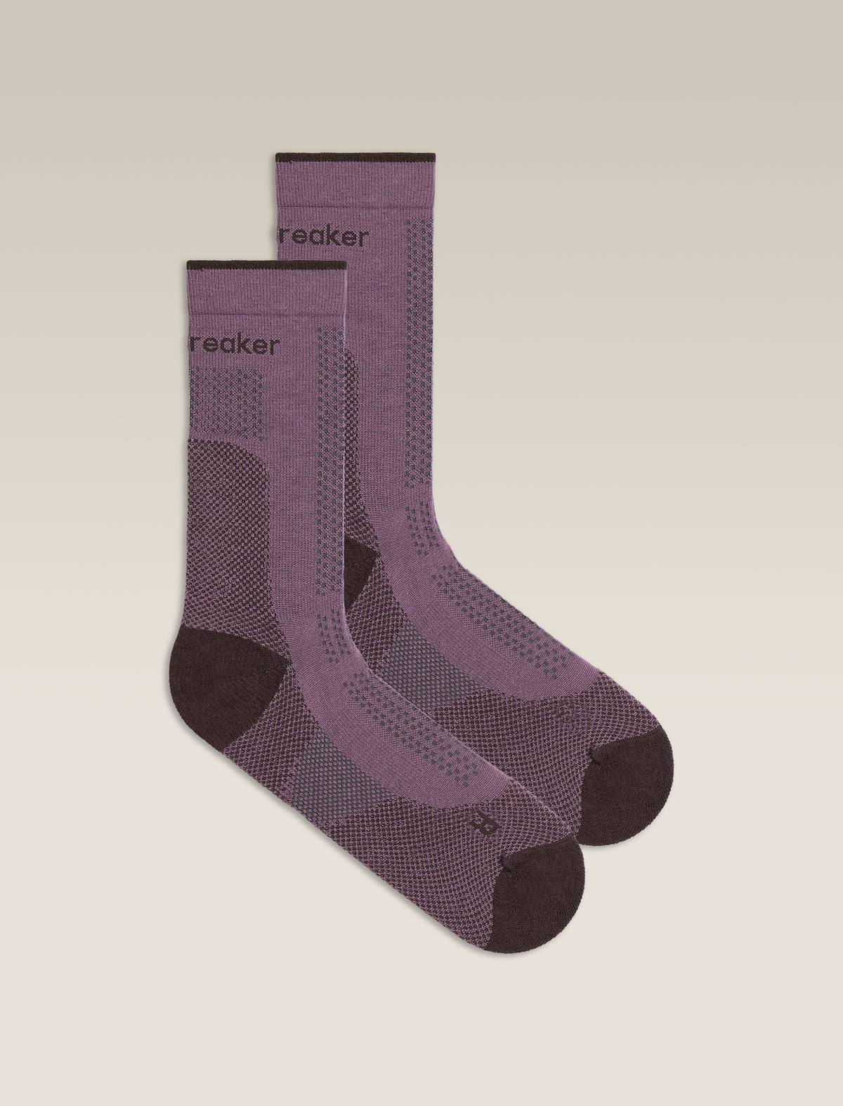 Calzini ultraleggeri Hike+ Donna Grey Plum/Bittersweet - 1