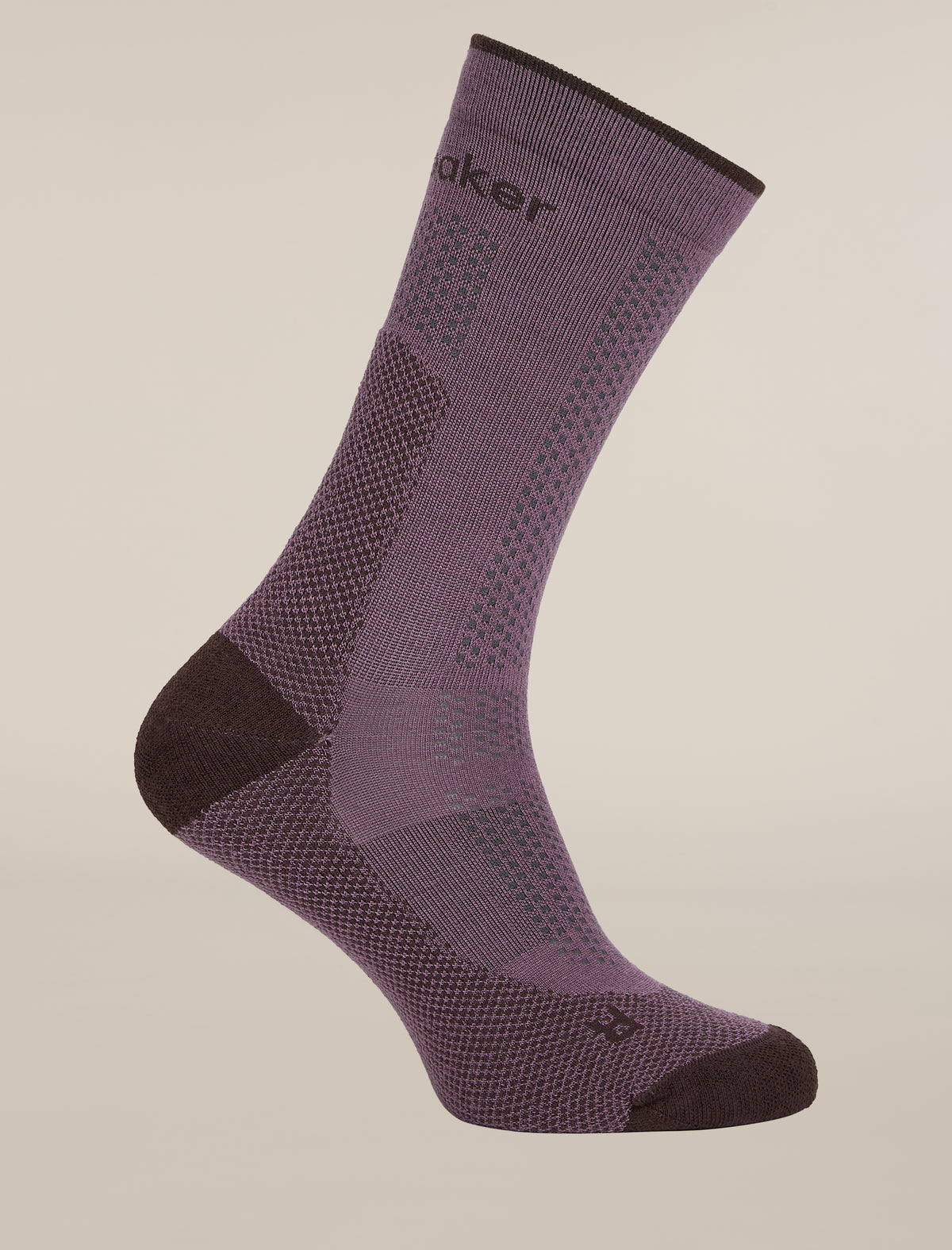 Calzini ultraleggeri Hike+ Donna Grey Plum/Bittersweet - 3