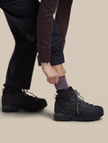Women Hike+ Quarter Socks Grey Plum/Bittersweet - 4