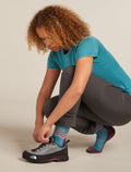 Women's Women Hike+ Crew Socks Topaz/Java - 1