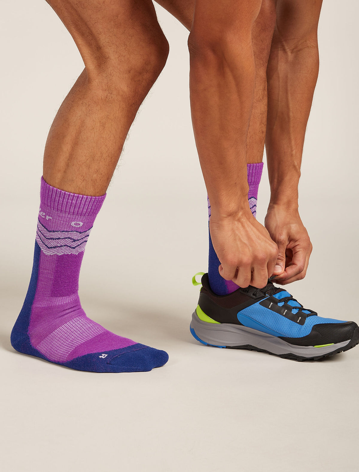 Calzini in lana merino di peso medio Hike+ Across the Peaks Uomo  - 1