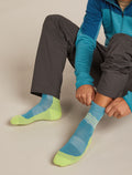Men's Men Hike+ Crew Socks Topaz/Peridot - 2