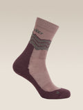 Men's Men Hike+ Crew Socks Across the Peaks Summit/Java - 5