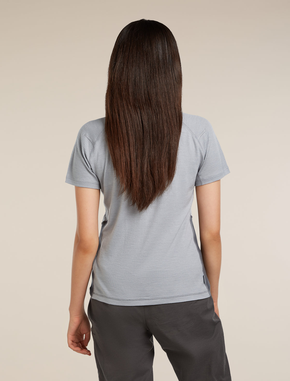 Merino 200 Waffelstruktur Elevation Kurzarm T-Shirt Damen  - 2