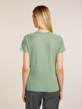 Women's 200 Waffle Elevation T-shirt Seaglass - 2