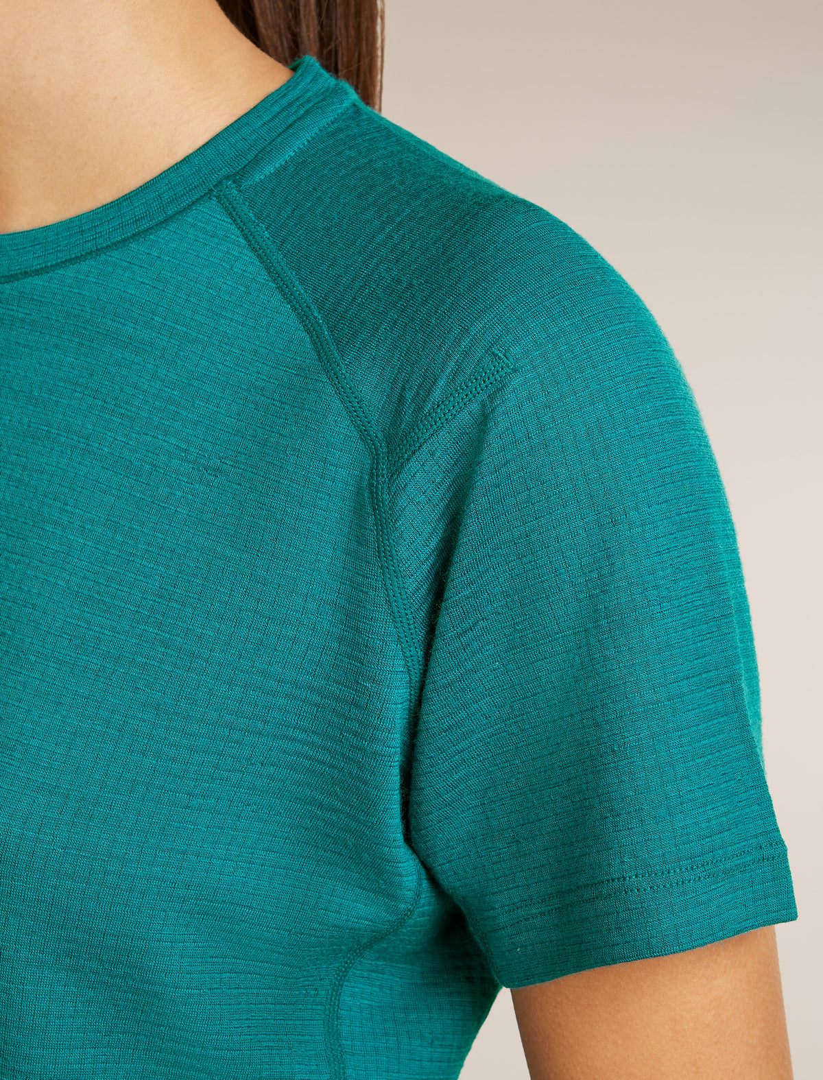 200 Waffle Elevation T-Shirt Tidal Teal - 6