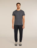Men's 200 Waffle Elevation T-shirt Obsidian - 3